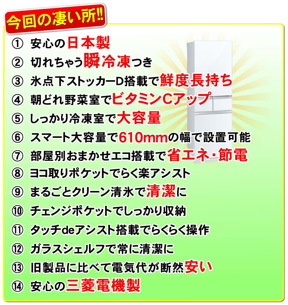 MR-B46A　凄いところまとめ　14項目のポイント
